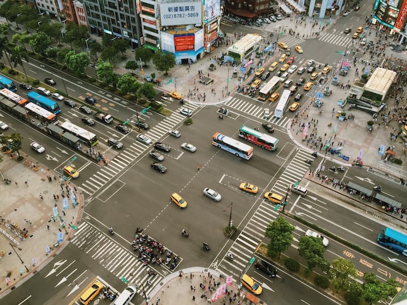 Tráfico en una ciudad