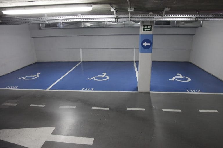 Plazas de parking para personas con discapacidad